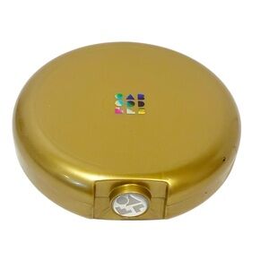 Caboodles‎ Galaxy Glam Cosmic Cosmetic Retro Compact Organizer Gold Shimmer
